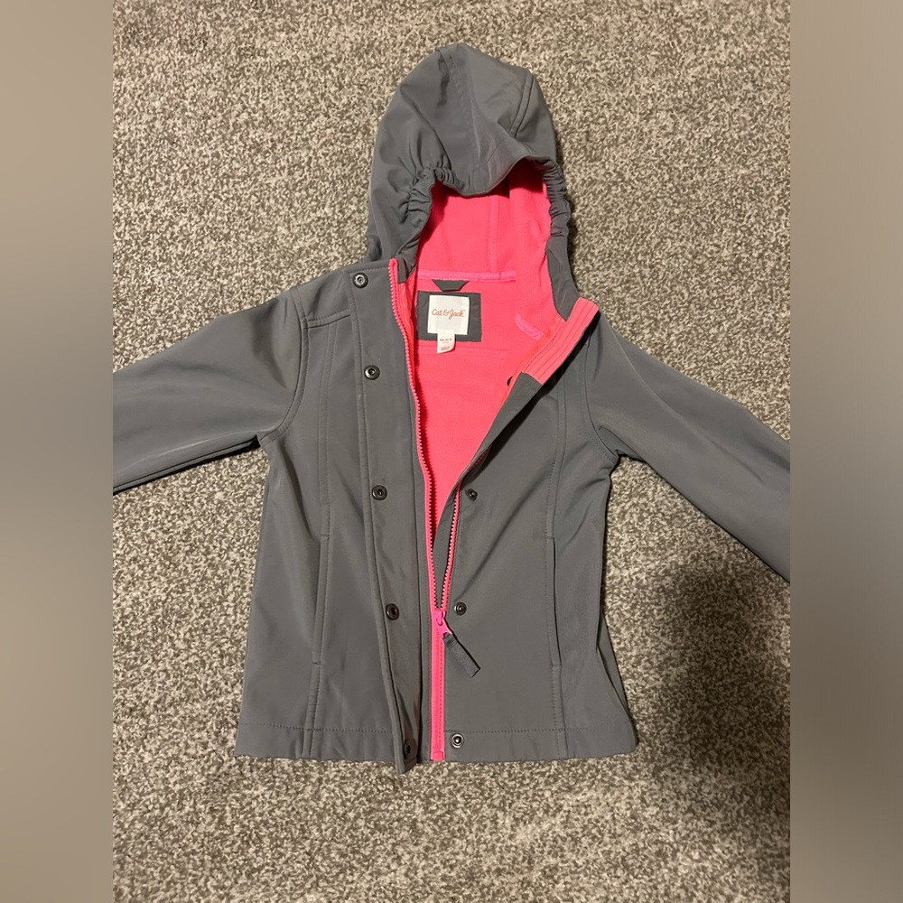 4t cat and jack gray jacket